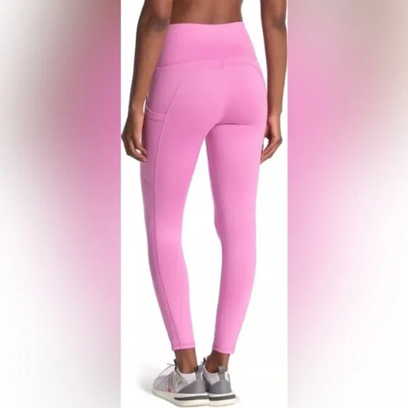 NWT Nike InfinaLock Firm Support High-Waisted 7/8 Pink Leggings - Picture 3 of 7